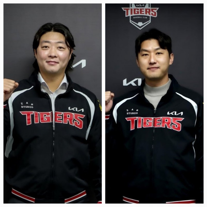 김범수(왼쪽)와 홍건희