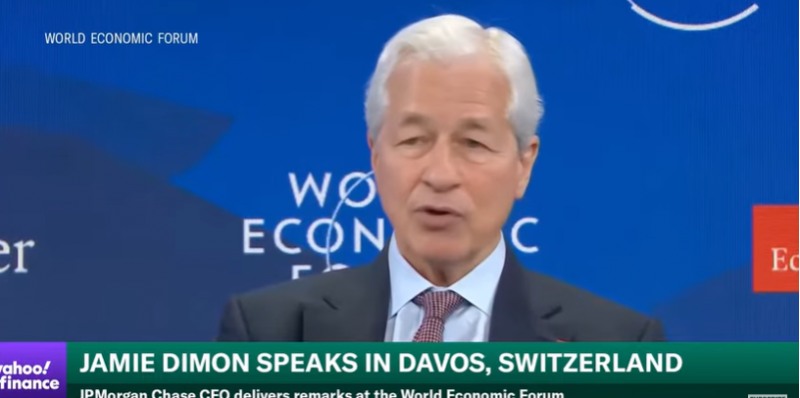 (상보) JP모간 다이먼 "카드금리 10% 상한, 경제적 재앙될 것"