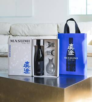 마스미, 사케 ‘마스미 쿠로 설날 선물세트’ 출시