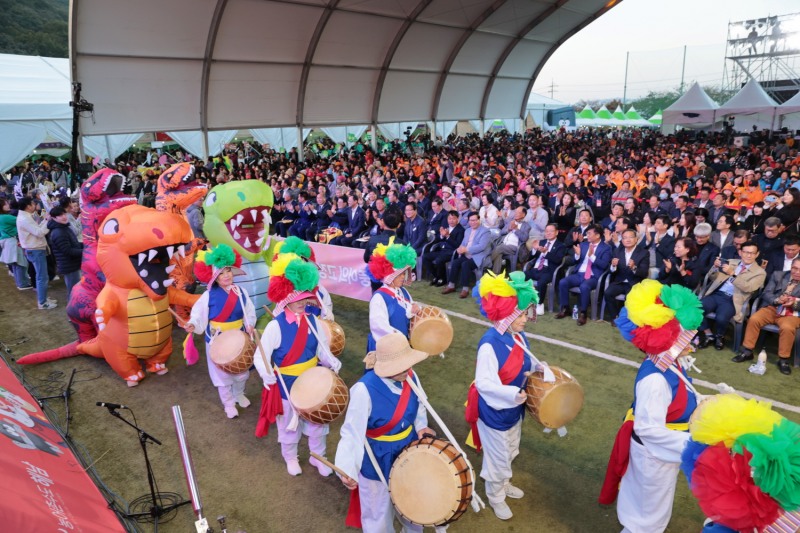 해남미남축제 읍면 퍼레이드 (사진제공=해남군)