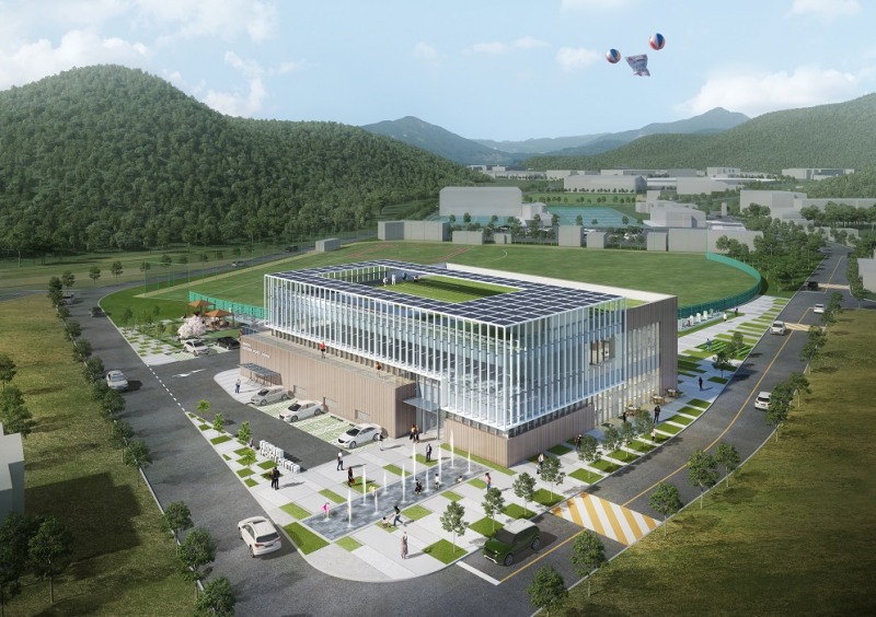 반다비 체육센터 조감도 (사진제공=완도군)