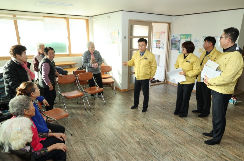 겨울철 취약계층 보호와 시민 안전 강화 위한 현장점검