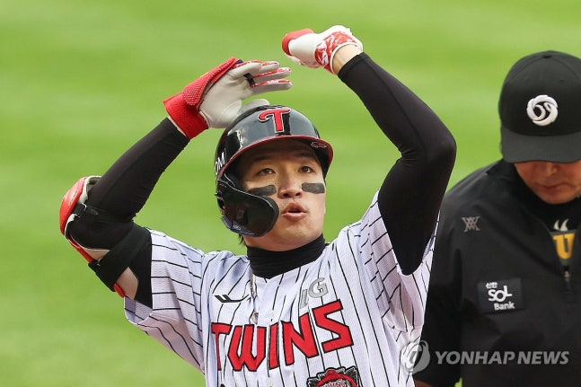 LG 주장 박해민 / 사진=연합뉴스