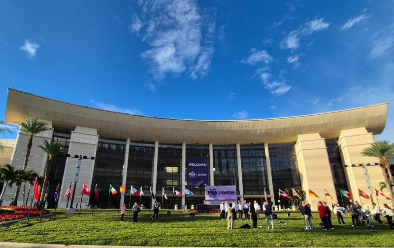 2026 PGA 쇼가 열리는 미국 플로리다 올랜도의 오렌지카운티 컨벤션센터 전경. 사진_류시환