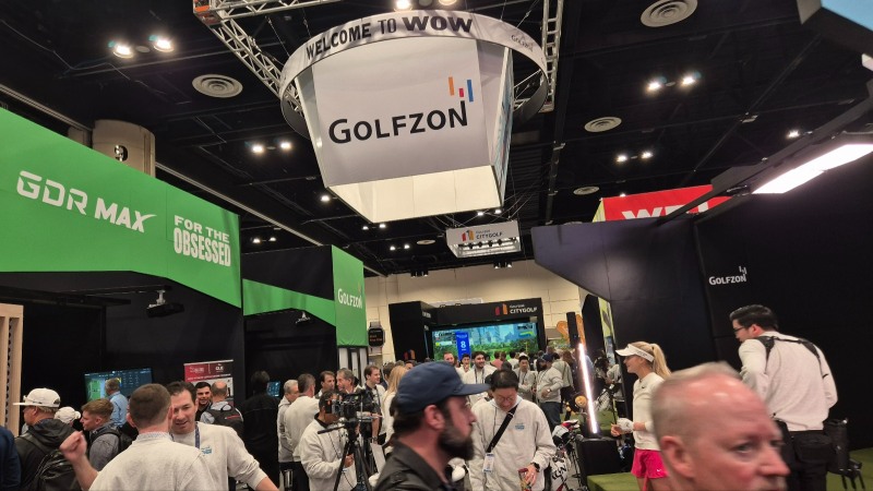2026 PGA 쇼 골프존 부스 전경. 사진_류시환