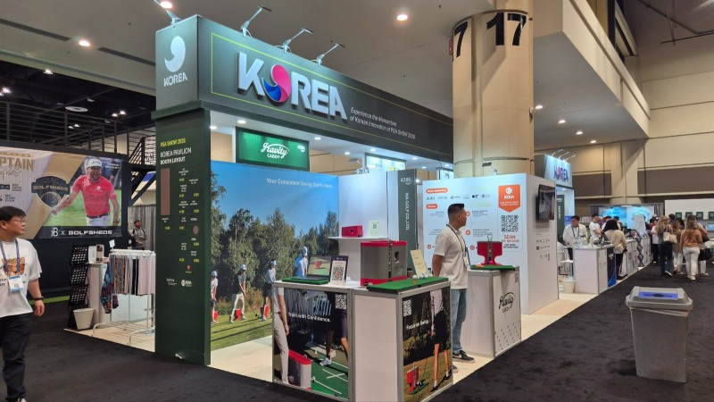 우리나라 브랜드의 세계 무대 진출을 돕기 위해 한국관이 만들어졌다. 사진_류시환