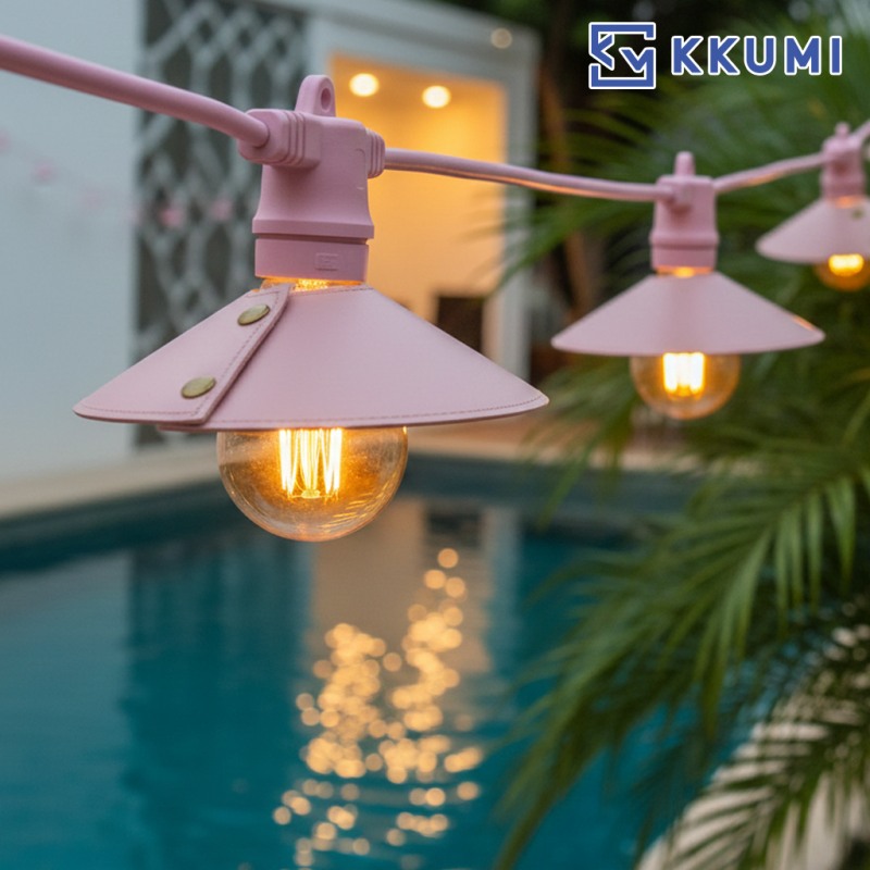 꾸미라이팅, 매장 인테리어에 포인트 더할 줄조명 ‘핑크 파티라이트’ 선보여