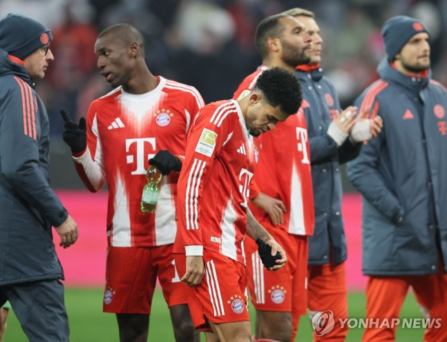 시즌 첫 패 당한 뮌헨 / 사진=연합뉴스