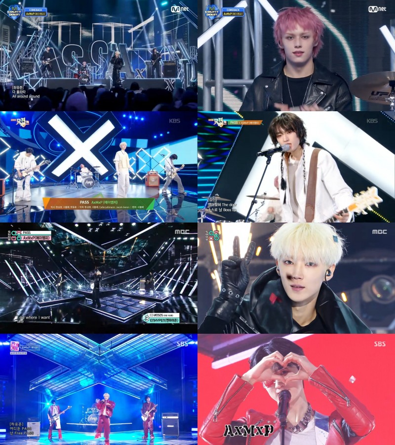 AxMxP, 신곡 ‘PASS’ 첫 주 활동 성료…음악방송→라이브 콘텐츠 활약