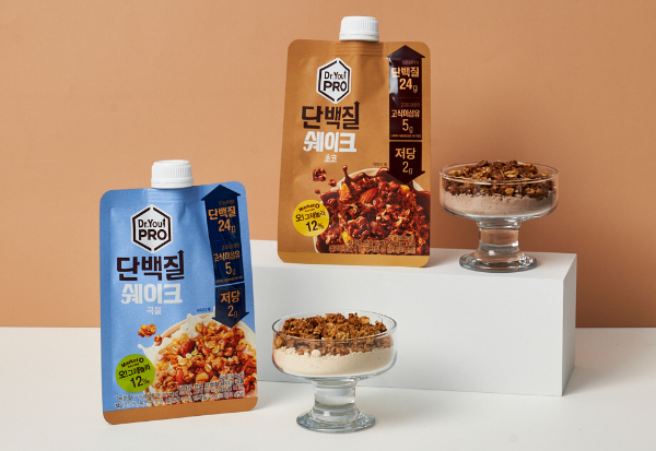 오리온, 닥터유PRO 단백질쉐이크 2종 제품