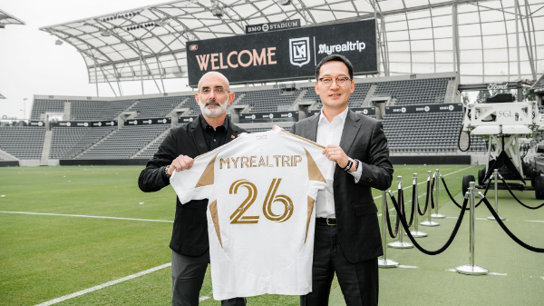 여행 앱 마이리얼트립, LAFC와 파트너십 체결