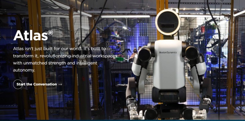 사진: 보스턴 다이내믹스의 아틀라스