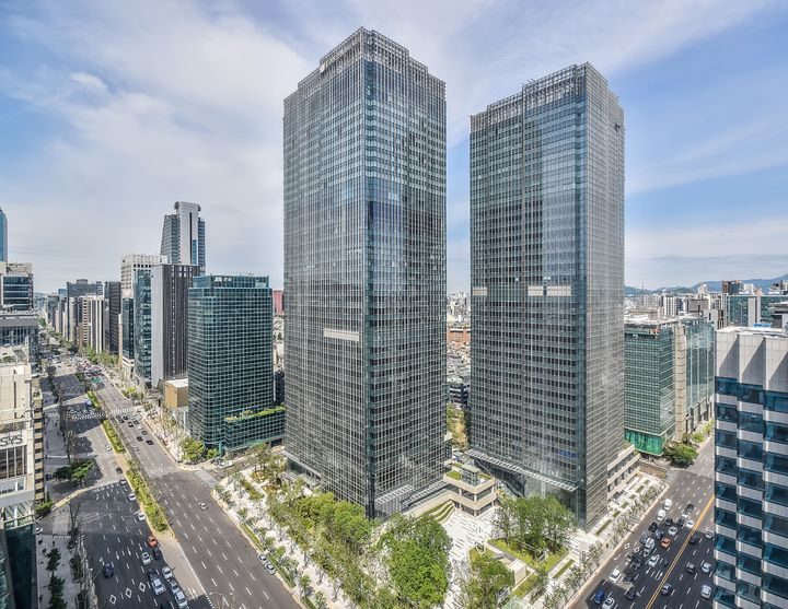 센터필드 전경./이지스자산운용