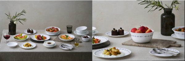 신제품 ‘코렐 엠파이어 블루’ 컬렉션(총 12종)