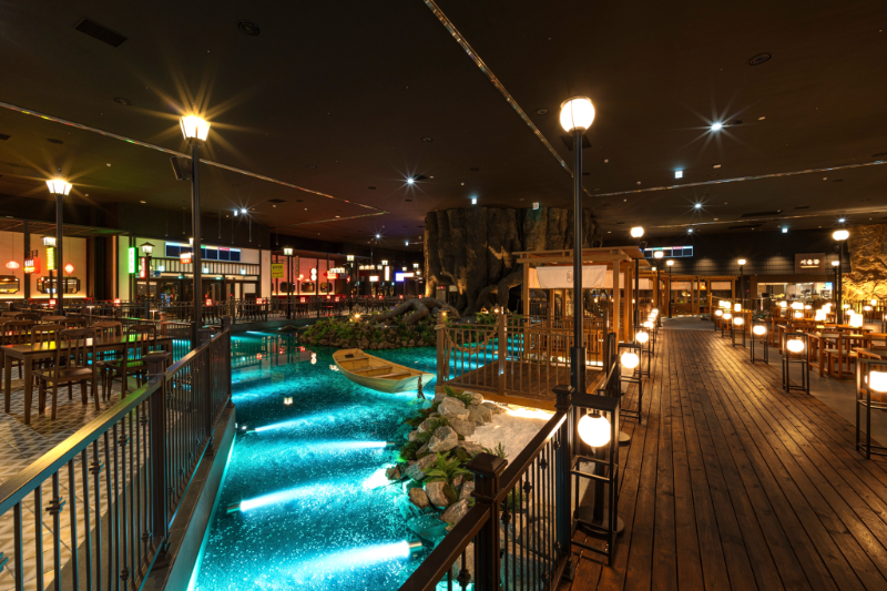 글로우서울이 기획한 인스파이어 오아시스 고메빌리지./대우건설