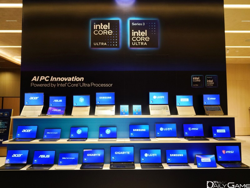 행사장에 다수의 파트너 제품들이 소개됐다.