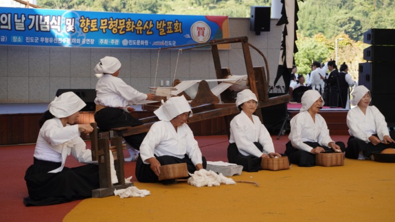 진도 소포리 길쌈노래 (사진제공=진도군)