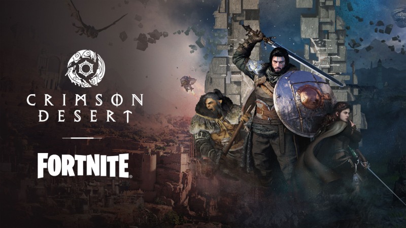 '붉은사막'의 에픽게임즈 스토어 출시와 함께 '포트나이트' 컬래버도 공개됐다(제공=펄어비스).