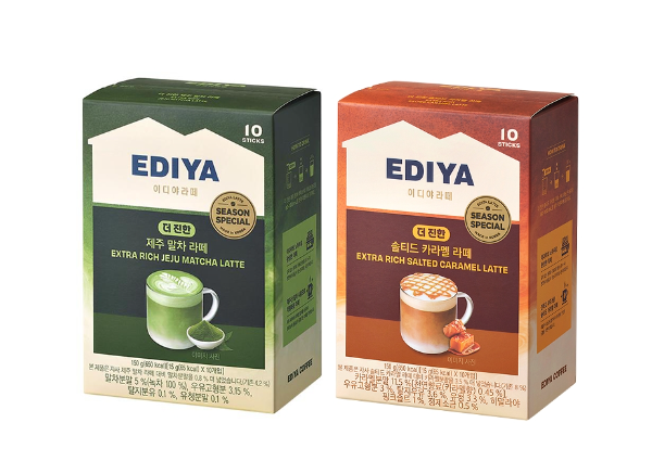 이디야커피, 스틱형 라떼 ‘더 진한 라떼’ 2종 신제품 출시