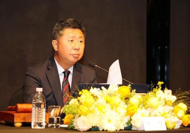 강형모 대한골프협회장. /대한골프협회