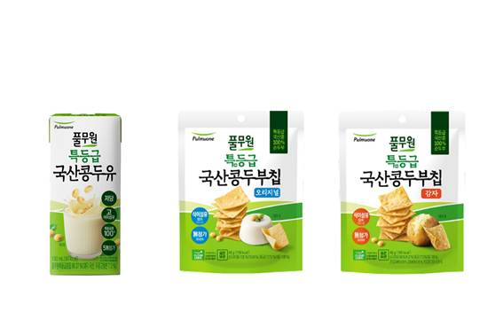 풀무원, 신제품 ‘특등급 국산콩 두유’, ‘특등급 국산콩 두부칩’ 출시