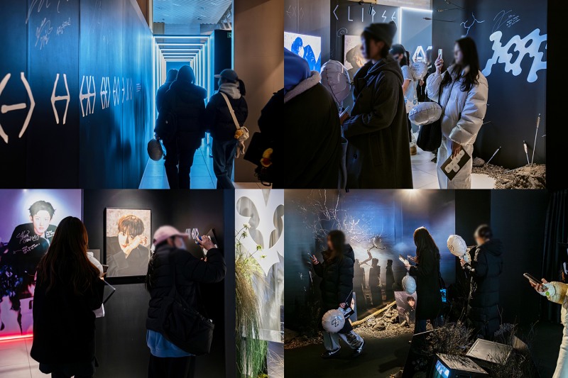 엑소, 정규 8집 발매 기념 팝업스토어 성황…공간 채운 멤버별 흔적 눈길