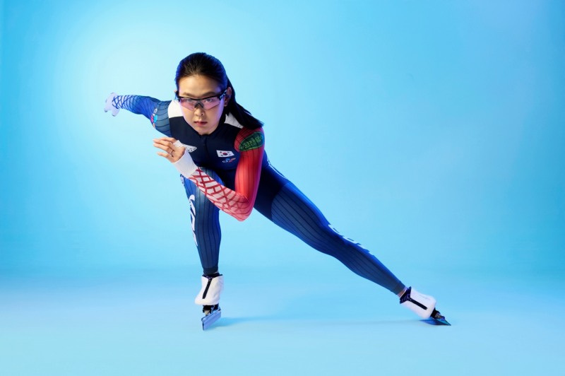 스피드스케이팅 김민선. /CJ