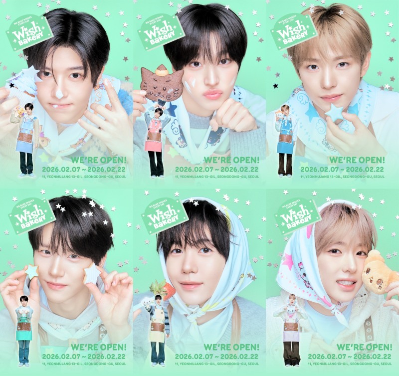 NCT WISH, 자체 캐릭터 팝업스토어 ‘WISH BAKERY’ 7일 오픈…달콤한 즐거움 예고