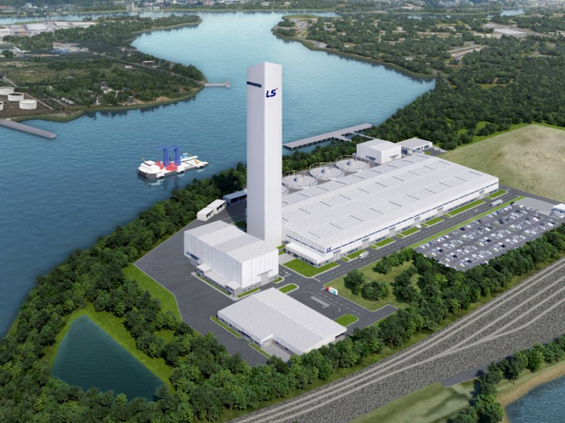 LS전선 미국 자회사 LS그린링크의 미국 버지니아주 공장 조감도