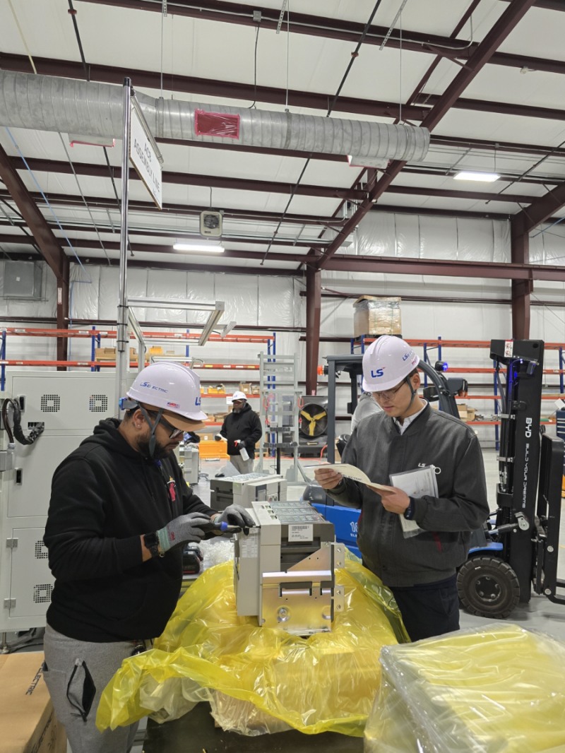 미국 텍사스주 배스트럽시에 위치한 LS일렉트릭 배스트럽 캠퍼스 내부