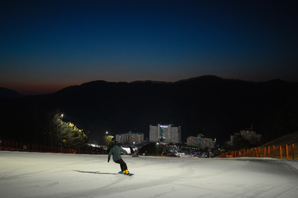 비발디파크 야간스키