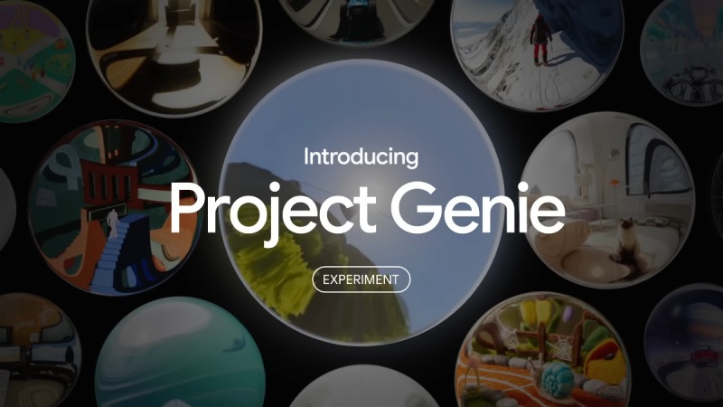 구글 딥마인드가 '프로젝트 지니'를 공개했다(출처=공식 유튜브 캡처).