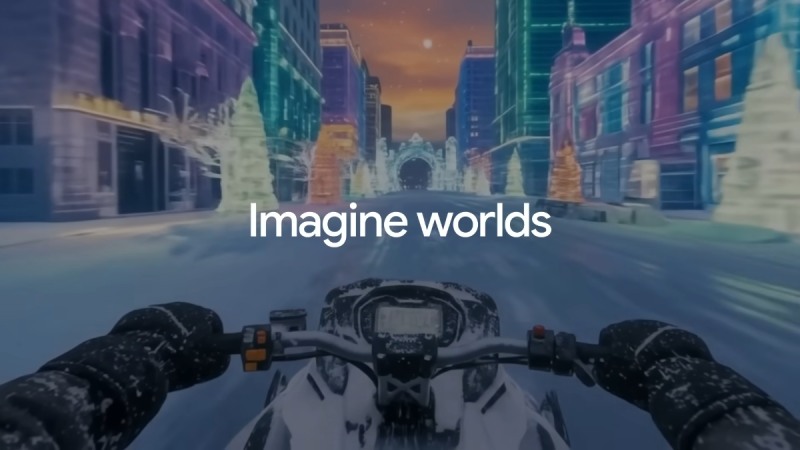 짧은 시간이지만 실제로 그 세계 안에서 움직일 수도 있다(출처=공식 유튜브 캡처).