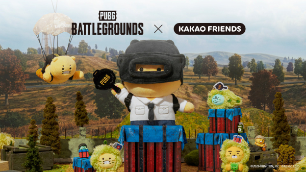 배틀그라운드, 카카오프렌즈와 협업 굿즈 출시
