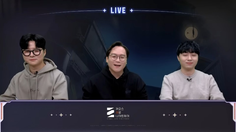 카제나의 업데이트를 소개하는 라이브 방송이 진행됐다(출처=실황 캡처).