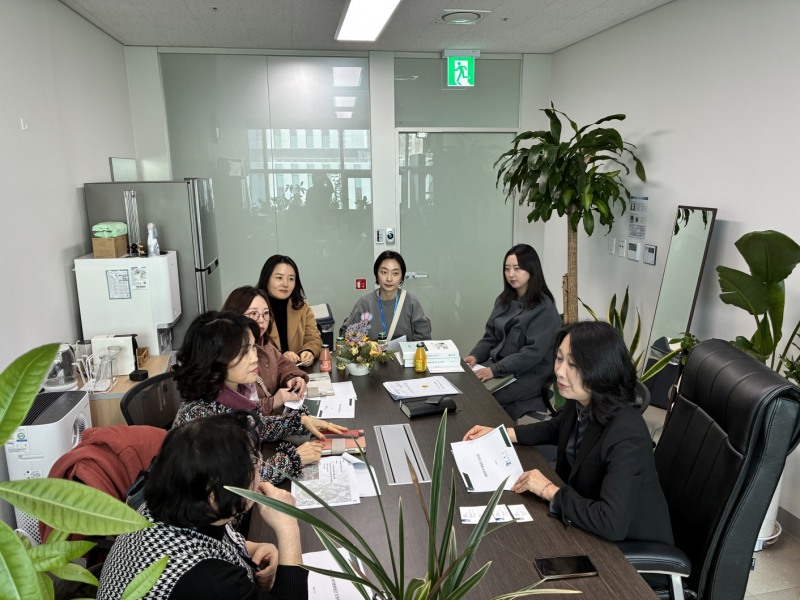 수원시 공원녹지과와 반달공원 여가문화공간 조성사업 정담회