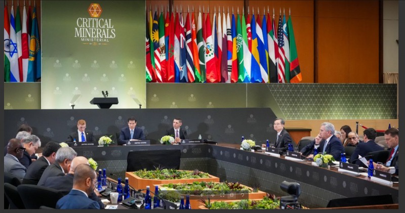자료: 핵심광물장관회의 모습, 출처: 외교부