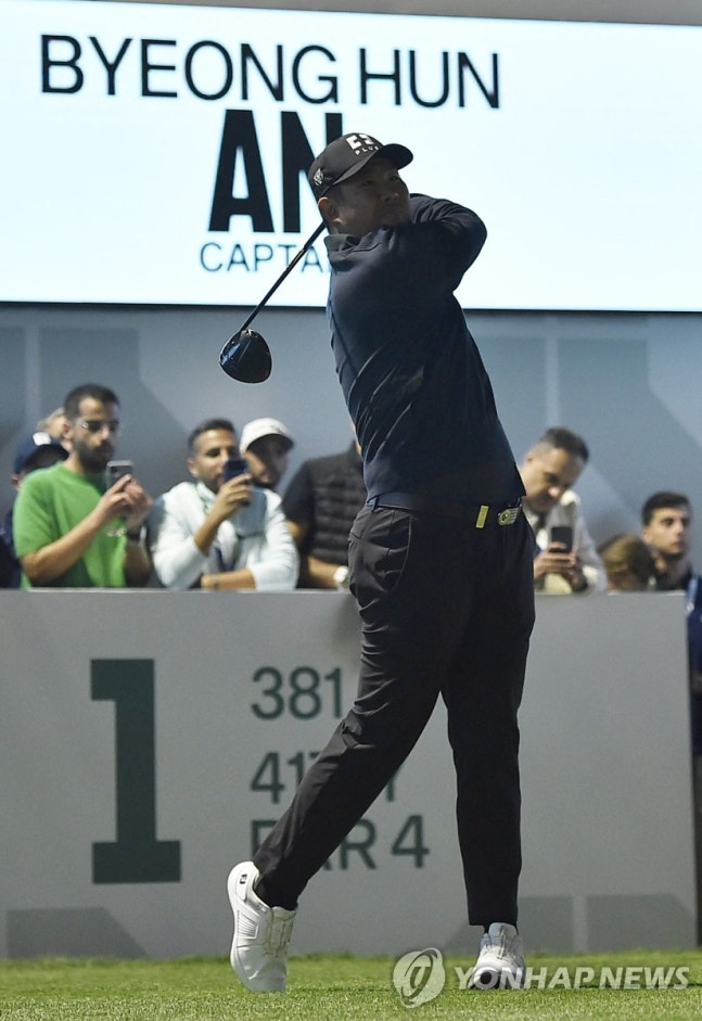 안병훈의 경기 모습 / 사진=연합뉴스