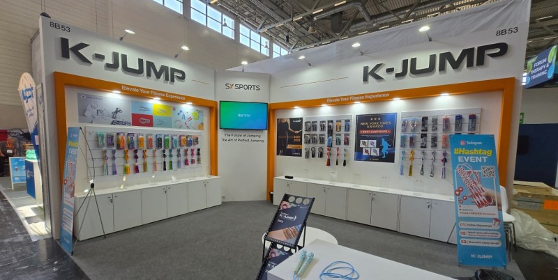 K-Jump 전시회 부스 전경