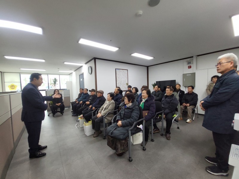 포천시 바르게살기협의회 회원들과 정담회