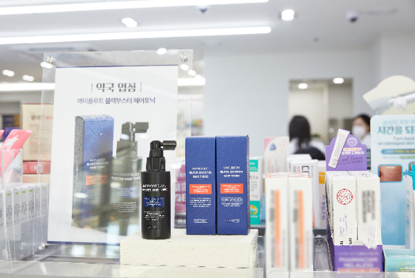 헤어토닉 '메이플루트' 약국 입점…오프라인 유통망 확장