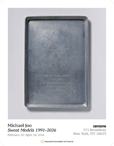 한화문화재단 뉴욕 스페이스 제로원 마이클 주 개인전 포스터