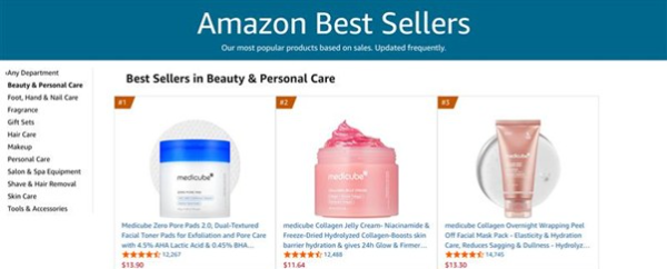 에이피알, 아마존 메디큐브 매출 전년 比 2025년 432% 성장