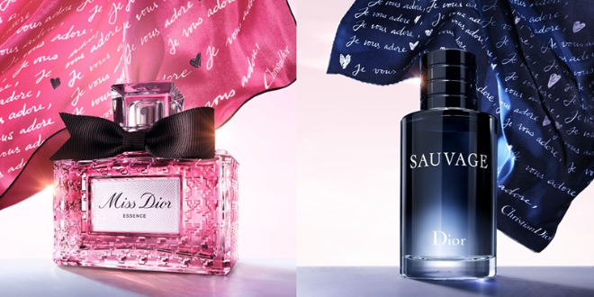 사진=(좌) 미스 디올 에쌍스 (우) 소바쥬 오 드 퍼퓸 / 제공=디올 뷰티