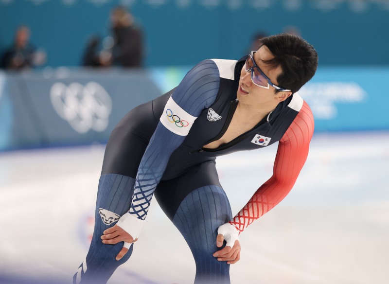 숨 고르는 김준호. 사진(밀라노=연합뉴스)