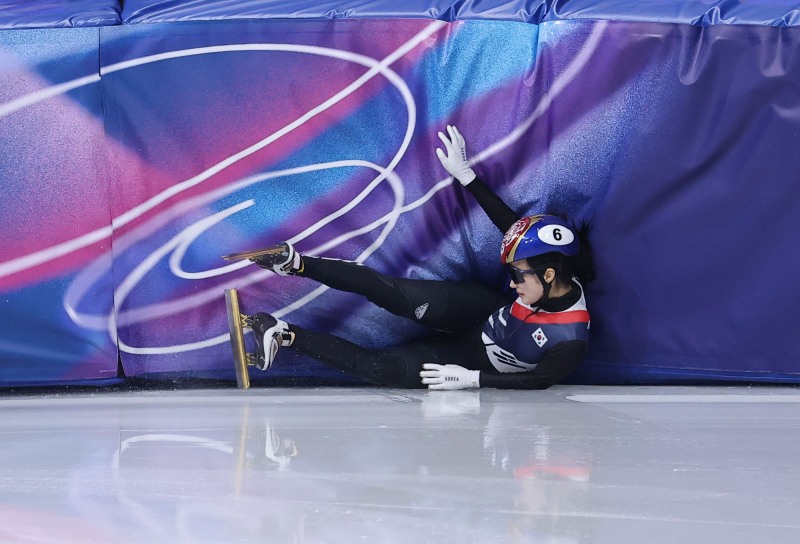 김길리, 반칙 당해 결승 진출. 사진(밀라노=연합뉴스)