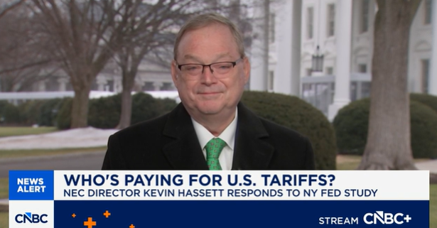 (상보) '관세, 미국이 부담' 보고서에 해싯 "담당자 처벌해야"