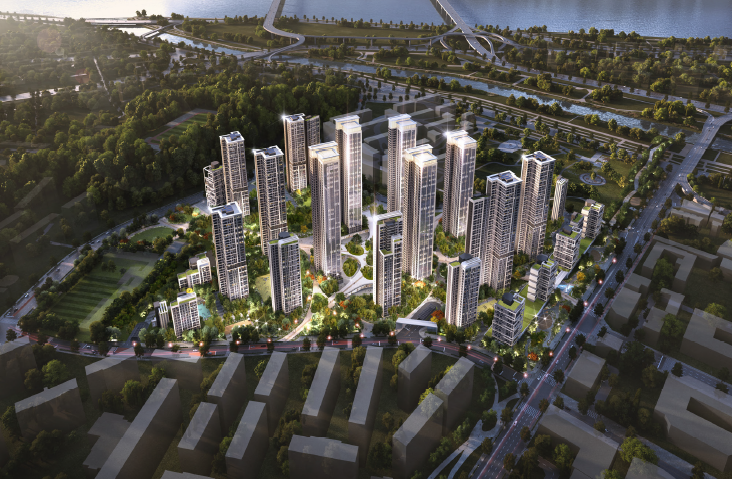 목동1단지 조감도./우리자산신탁