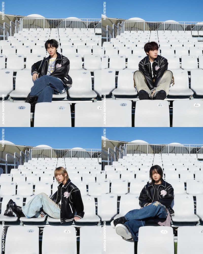 드래곤포니, 세 번째 EP ‘RUN RUN RUN’ Stands 버전 콘셉트 포토 공개…절제된 카리스마 과시