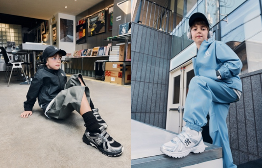 MLB키즈 ‘트랙 러너’ 시리즈 화보 (사진 제공=MLB키즈)